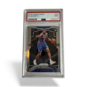 2019 PANINI PRIZM #250 RJ BARRETT PSA 9